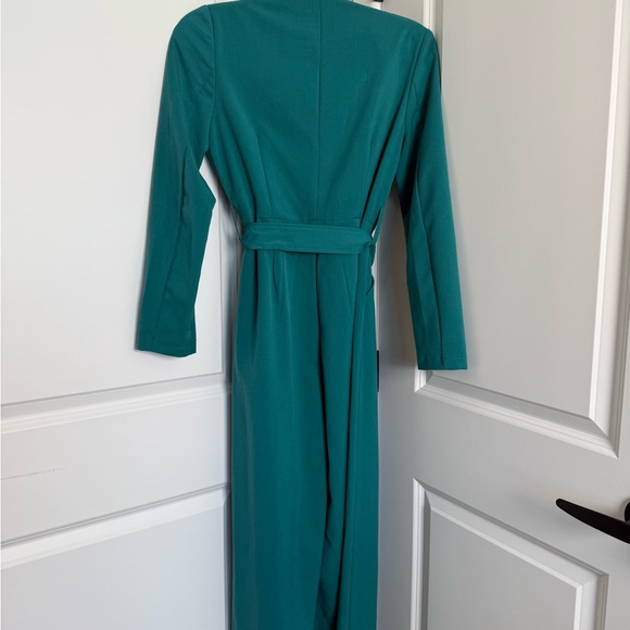 Nasty Gal Teal Jumpsuit - Picture 7 of 8